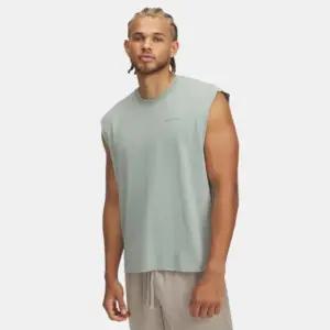 나시티 BQK 1390241-348 남성 UA 아이콘 헤비웨이트 코튼 탱크