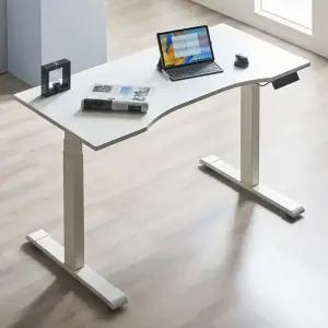 에보니아 니즈 전동 모션데스크 싱글 듀얼 모터 / 높이조절 책상 테이블 사이즈선택