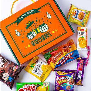 더하모니 단체간식 과자선물세트 알찬 엄지척 종합과자 선물세트 1호 구디백 답례품