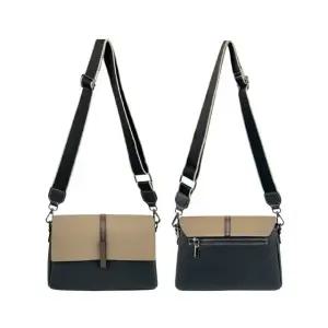 가죽 콤비배색 토트백 크로스백 숄더백 여성 가방 (WFGH2TF)