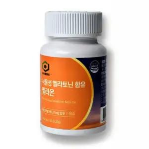 미라클웰빙 식물성 멜라토닌 함유 멜라온 60정 1박스 2개월분