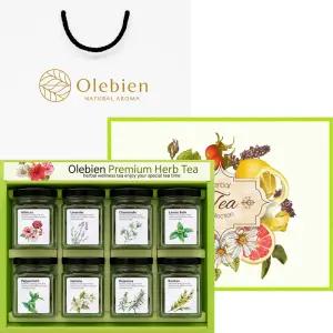 허브차세트 선물세트 8종 40티백 쇼핑백포함