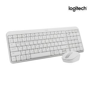 로지텍코리아 MK250 사무용 무선 블루투스 키보드 마우스 세트 오프화이트