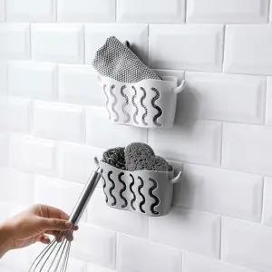 흡착식 물빠짐 수세미 걸이 정리대 거치대 수세미거치대 흡착식수세미거치대 흡착식거치대