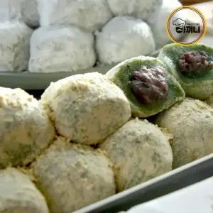 아끼니 찹쌀 콩쑥개떡 총 32개입 찰떡 쑥떡 영양 간식 떡 아침대용