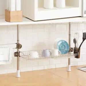 버원폴기둥식씽크선반1단700-주방선반 씽크선반 싱크대선반 싱크대주방선반 상부장선반 기둥선반