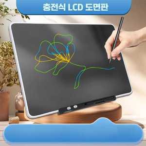 충전식 흑백 18인치 LCD 드로잉 22인치 제품 컬러 보드 필기