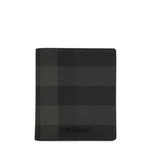 버버리 25FW 차콜 체크 폴딩 반지갑 8073276 CHARCOAL
