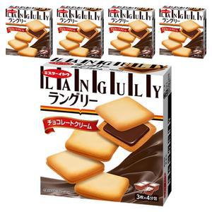 랑그리 초코 대량과자간식 크림샌드 132g 5개
