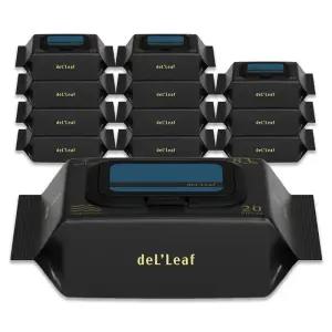 델리프 도톰 엠보싱 넘버 에잇 블루 저자극 아기물티슈 휴대용 캡형