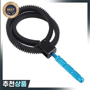 조절  수동 유연한 기어 링 벨트 DSLR 카메라 팔로우 포커스 줌 렌즈용