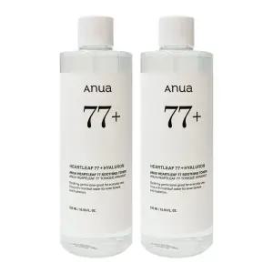 아누아 어성초 77% 수딩 토너 500ml 2개