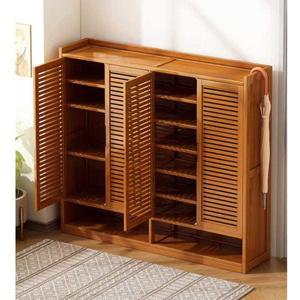 현관 나무 수납장 사무실 인테리어 수납 대형 신발장 조립식