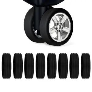 캐리어슈즈 실리콘 캐리어 바퀴 커버 8P 휠커버 고무 보호 교체