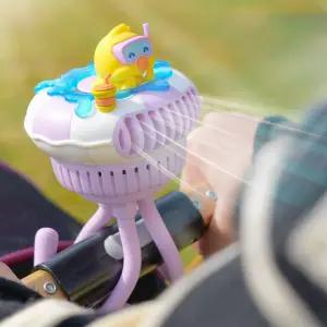 애니버디즈 휴대용 유모차선풍기 소형 문어발 악세사리 거치대