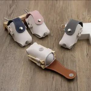 골프공 파우치 티꽂이 2구 수납 주머니 6Color