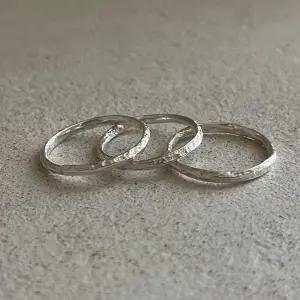 925실버 스크래치 실반지 러프 텍스쳐 데일리반지 호일 은반지