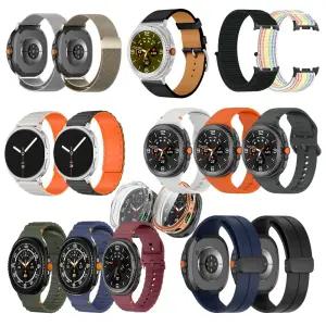 갤럭시 워치8 밴드 스트랩 시계줄 케이스 블루투스 LTE 40MM 44MM 클래식 46MM 호환 가죽 우레탄 스포츠 자석 밀레니즈 메탈 D버클 벨크로 실리콘 포인트