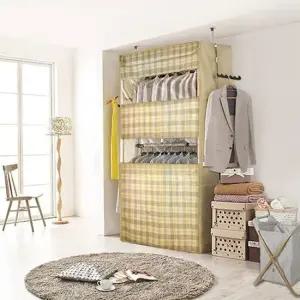 UPGRADE 커버행거 38mm 808 드레스룸행거 수납행거 조립식행거 정리대 커버행거 이동식행거