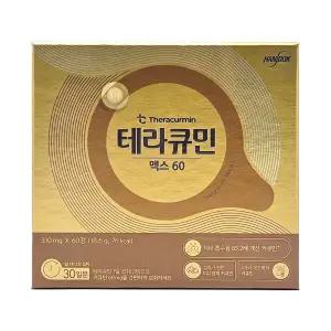 테라큐민 맥스60 310mg x 60정 나노화 커큐민 정제
