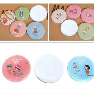 미니손거울 메이크업거울 화장거울 휴대용 손거울 (W96EAA8)