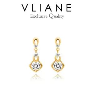 18K 지니어스 다이아몬드 귀걸이