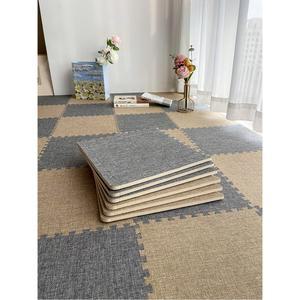 5장 조립식 카펫 스펀지 사계절 퍼즐 층간소음 와이드 매트 린넨 10장 물세탁