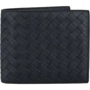 [보테가베네타] 113993 V47W1 8836 인트레치아토 반지갑 다크네이비 (113993 V4651 8836)