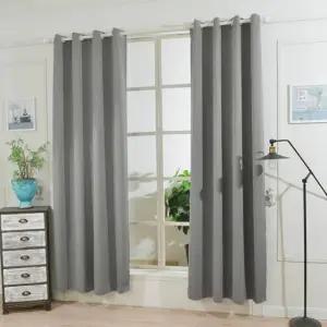 암막커튼 거실 안방 커텐 숙면 큰창문 아일렛형 2장 (WFJLHS1)