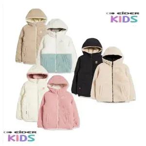 [아이더](대구신세계)[아이더키즈] 알로 남여공용 키즈 리버시블 양면 다운 촉감좋은뽀글리 후리스 / JU...