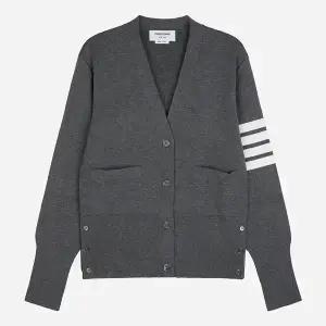 톰브라운 5F FKC207A 00014 035 여성 밀라노 스티치 가디건 그레이