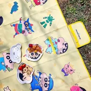 랄잇 짱구 손잡이 돗자리 방수피크닉매트 감성돗자리 귀여운매트