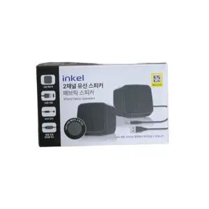 인켈 2채널 유선 스피커 패브릭 스피커