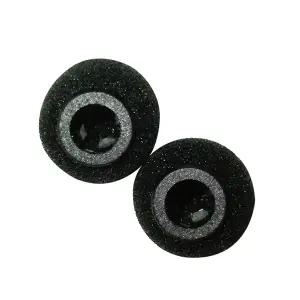 Canfon 2pcs Lavalier Mic 폼 윈드 스크린 커버 ABS 플라스틱 홀더 포함 SONY UWP V1D11D21 Wiereless 마이