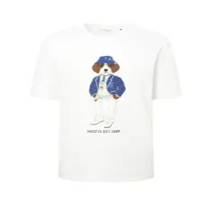 [25SS] HZTS5B755WT HAZZYS HARRY 로잉크루 해리 그래픽 티셔츠