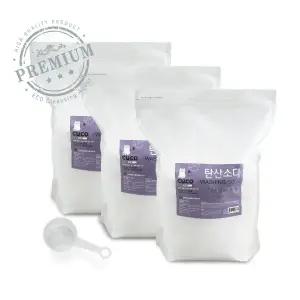 [CUCO]한내음 탄산소다 5kg 프리미엄 미국산 X 3개 워싱소다 빨래냄새 제거