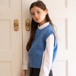 [롯데백화점]셀덴 도톰 꽈배기 조끼 EDVK23W06