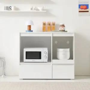 보루네오 마르체 모노 광파오븐 렌지대 수납장 1000 BBR024C (착불)