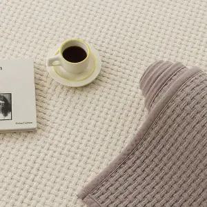 [러그룸]아벨 순면 러그 와플 거실 카페트 워셔블 쇼파패드