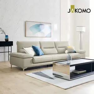 [자코모] 노바 4인 피아나 이태리 통가죽 천연면피 소가죽 소파+쿠션2개