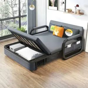 소파 베드 접이식 개폐식 거실 1인용 침대형 휴게실 (0.96m/5cm스펀지)-색상메모