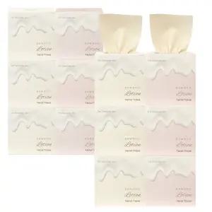 휴홈 무표백 보습 대나무 로션 티슈 미니 250매 12개