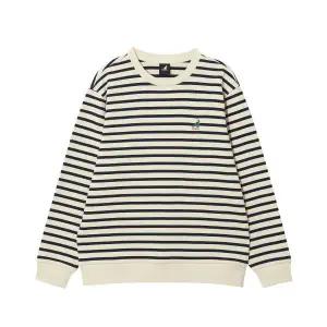 [롯데백화점]캉골 클래식 로고 스트라이프 스웨트셔츠 1784 오프화이트