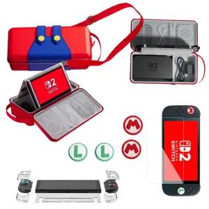 아싸라봉 닌텐도 스위치2 마리오 올인원 악세서리 스타터 6종 패키지 세트