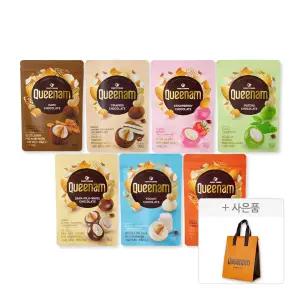 퀸남 프리미엄 초코볼 75g, 7종세트