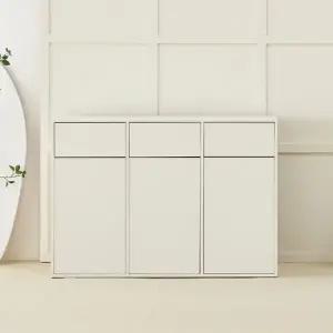 베란다 현관장 분리수거함 휴지통보관함(3단) BJT562R(착불)