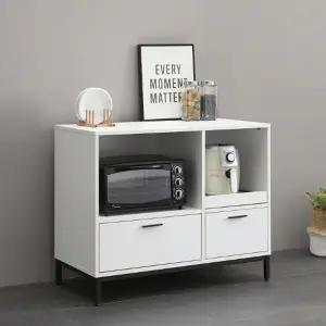 1000 광파오븐 렌지대 커피머신 정리 BJT243R(착불)