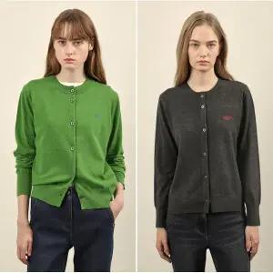 갤러리아 올리비아로렌 이중넥 배색 가디건 VOBBC4W9131/4