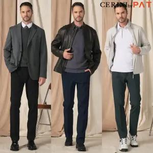 CERINI by PAT 남성 워셔블 본딩 릴렉스 팬츠 3종