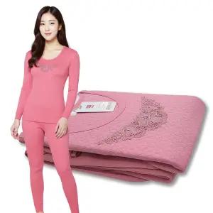 BYC 삼중보온메리 여성 겨울내복 관절덧댐 효도선물 세트